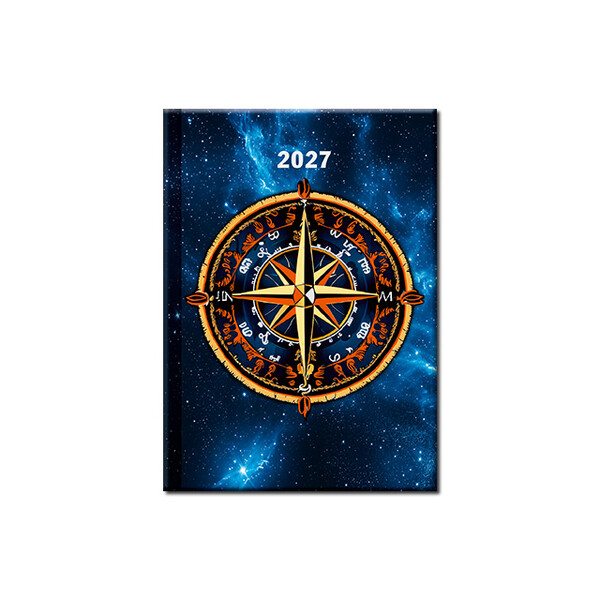 Praktik denný diár A6 KOMPAS 2027