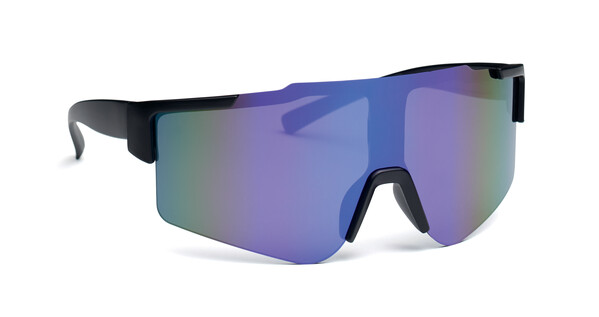 Lunettes de sport miroirs Shine - Bleu