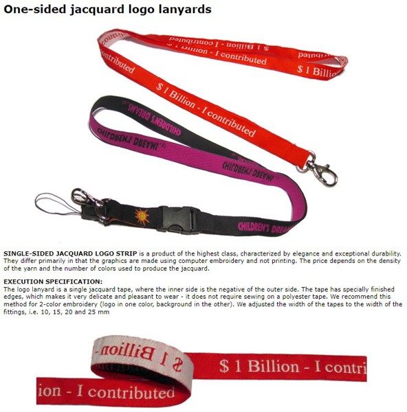 Lanyards - custom made