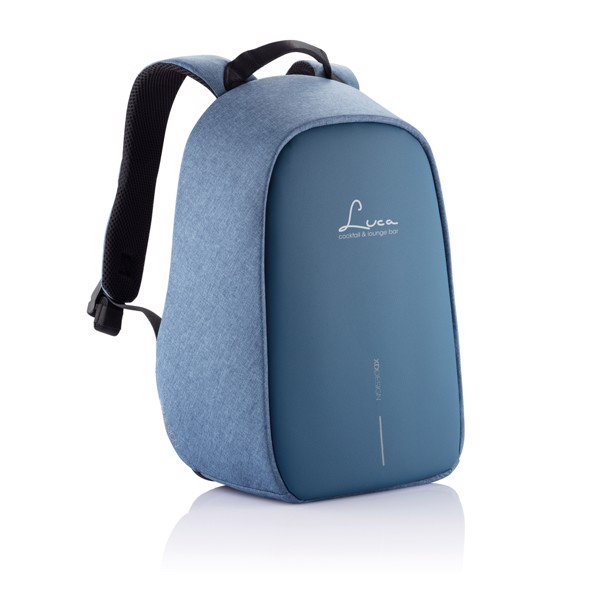 XD Design Bobby Hero Small backpack, USB, 13.3" laptop - Light Blue / Black