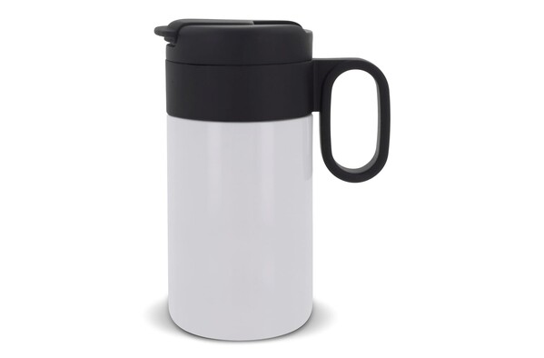 Mug Isotherme Flow  avec poignée 250ml - Blanc