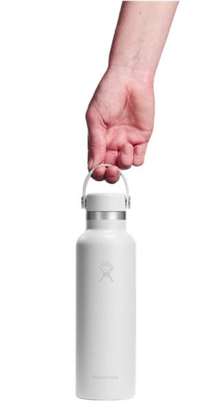 21 OZ STANDARD FLEX CAP WHITE