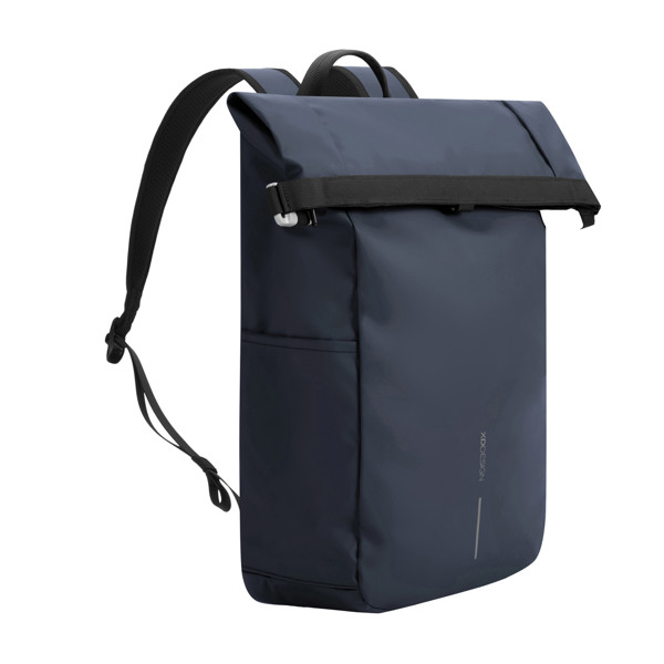 Sac à dos antivol et étanche Urban - Bleu Marine / Noir