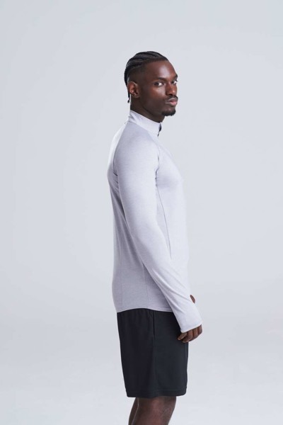 Cool Flex 1/2 Zip Top - Silver Grey / 2XL