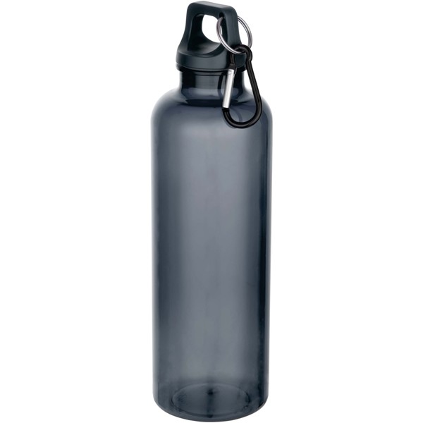 Bouteille d’eau Oregon de 750 ml en plastique recyclé certifié RCS avec mousqueton - Bleu hale