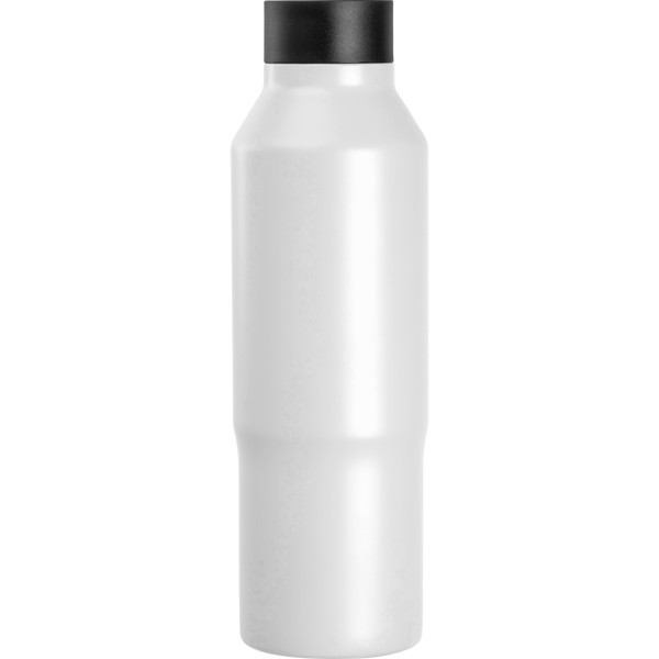 CrisMa vacuum stainless steel drinking bottle, 600ml PENNY - White