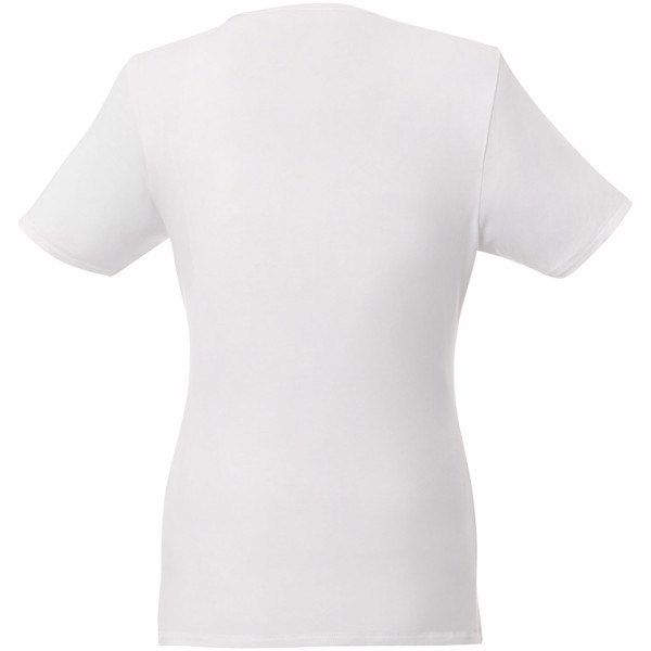 Camisetade manga corta orgánica para mujer "Balfour" - Blanco / M