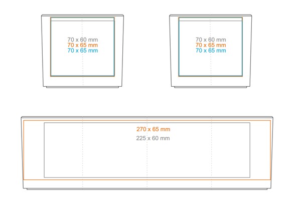 Candle Lux 90 ml küünal - 260 ml