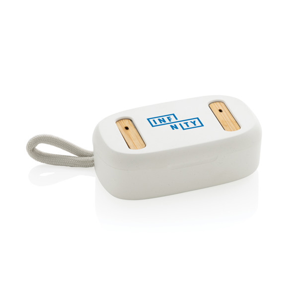 TWS ušesni čepki XD Collection, BT 5.3, etui 400 mAh - Bela