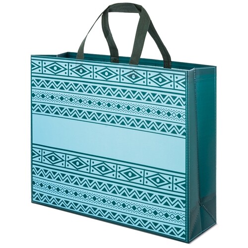 SAC NON TISSÉ LAMINÉ “IVELYS” - Turquoise