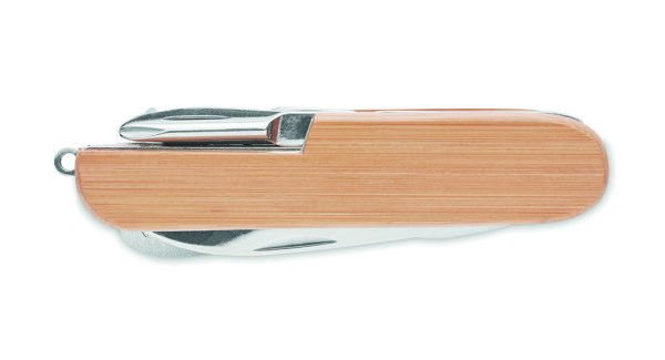Couteau multi outils en bambou Lucy Lux