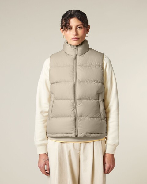 Puffer Gilet - Desert Dust / XS