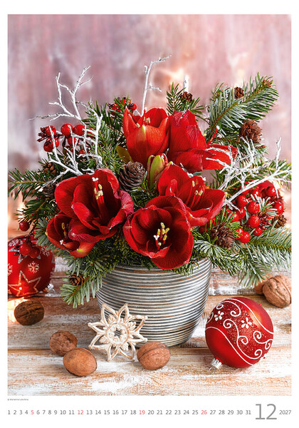 Calendar Magic Flowers