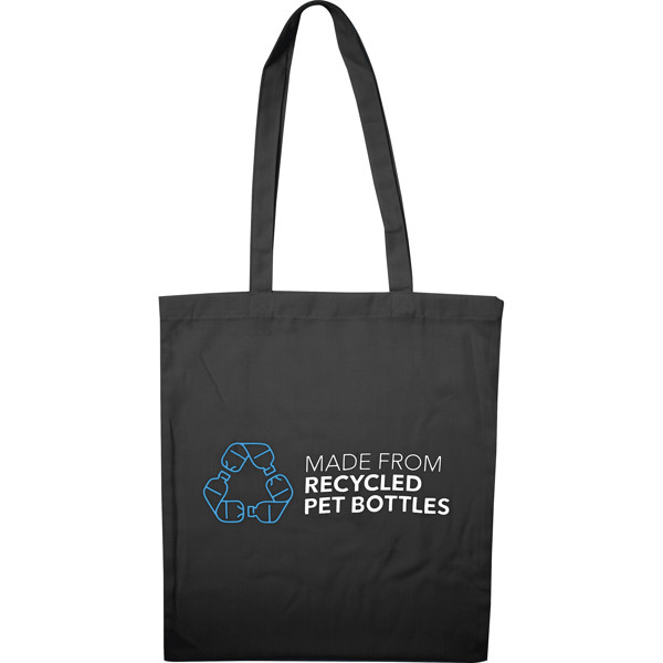 RPET shopping bag SANDRA - Black