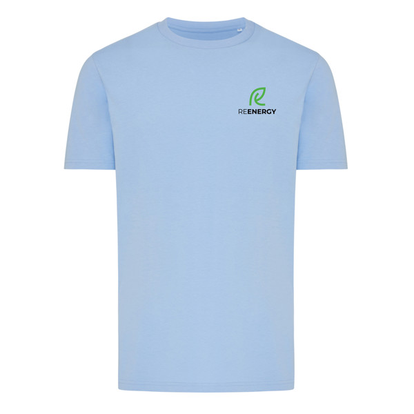 T-shirt en coton recyclé IQONIQ Brett - Sky Blue / S