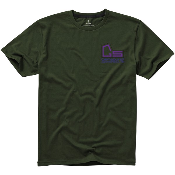 T-shirt manches courtes homme Nanaimo - Vert militaire / XL