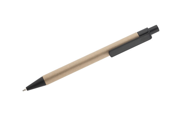 Paper ball pen TIKO - black