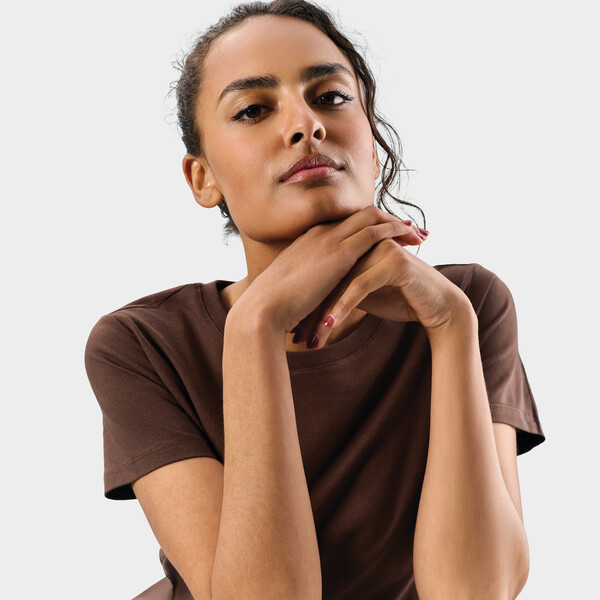 IMPERIAL WOMEN T-shirt 190g - ChocolateS