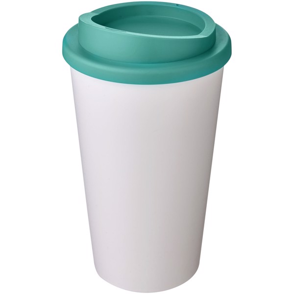 Tazza termica Americano® da 350 ml - Bianco / Acqua