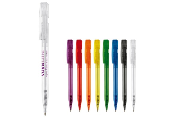 Nash ball pen transparent - Transparent White
