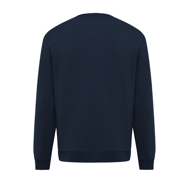Mikina IQONIQ Torla z recyklované bavlny - Námořní Modř / 4XL