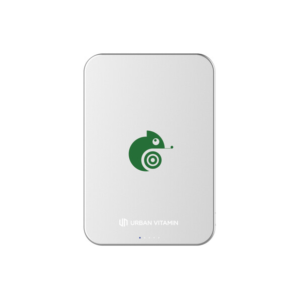 Urban Vitamin Richmond RCS plastic/alu 5000mah powerbank - Silver