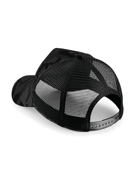 Camo Snapback Trucker - Midnight Camo