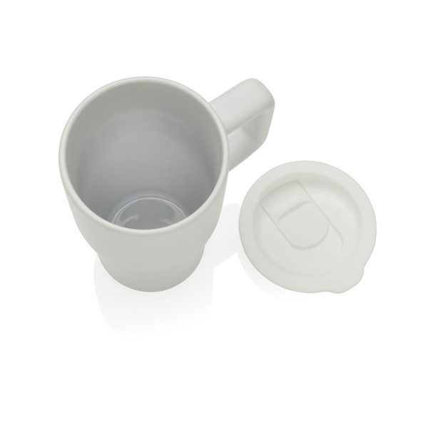 Ceramic Luxe Quencher 490ml - White