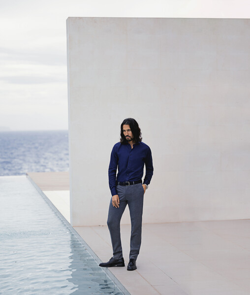 Purple Bow 146 Slim Fit White S