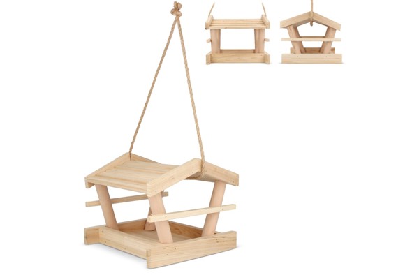 Wooden Bird Feeder FSC