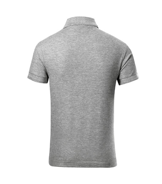 Polo Shirt Kids Malfini® Pique Polo Free - Dark Gray Melange / 146 cm/10 years