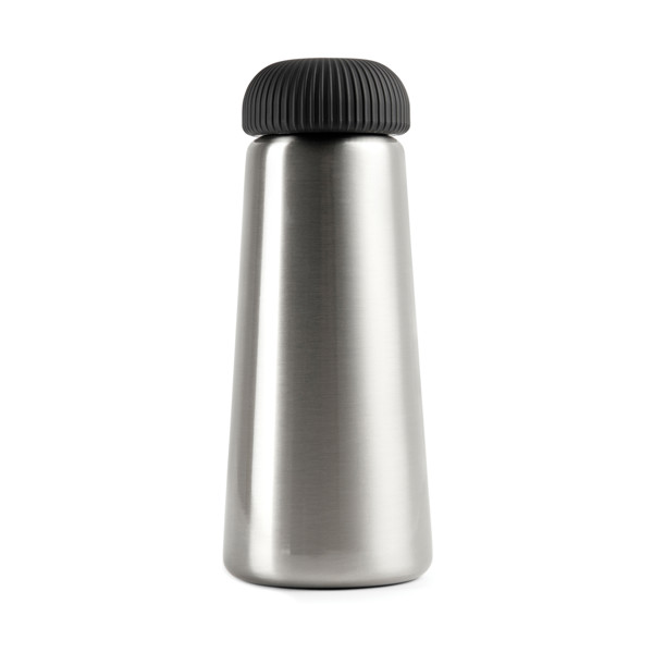 VINGA Erie vákuová fľaša z rec. ocele RCS 450 ml - Strieborná