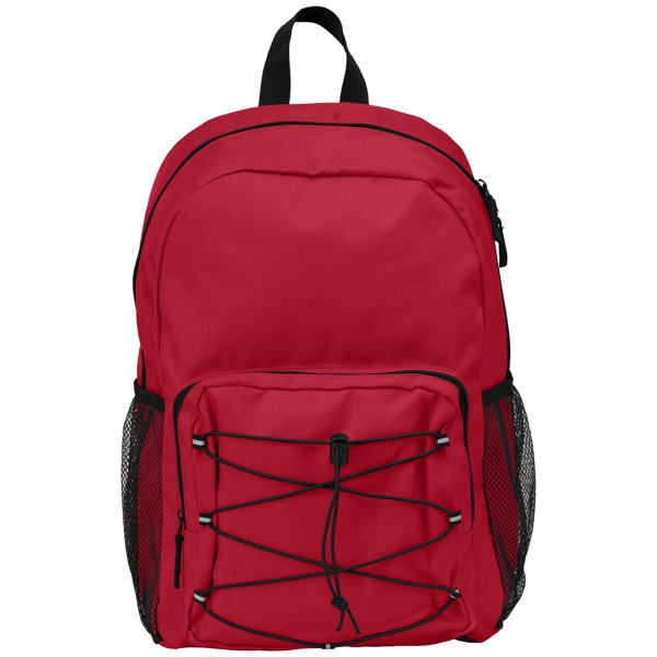 Horizon - 600D rPET Sportrucksack - Rot / Thermische transferdruck