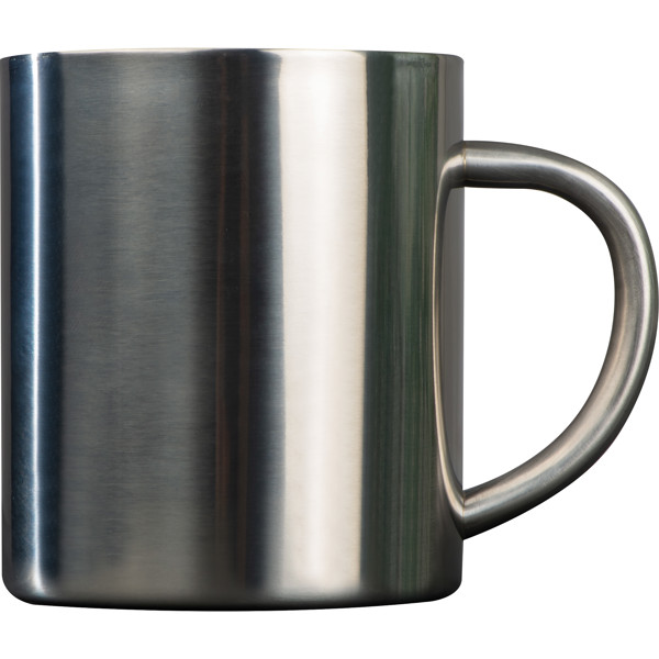 Metal mug  EDGAR - Silvergrey