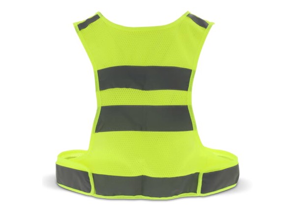 Reflective adjustable sports vest