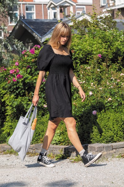 Sac tote bag en coton recyclé 145 gr Impact AWARE™ - Gris