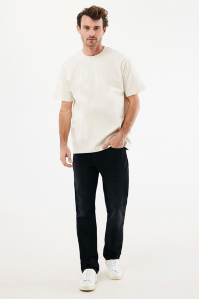 IQONIQ Nikko heavyweight recycled cotton t-shirt - Natural Raw / 4XL