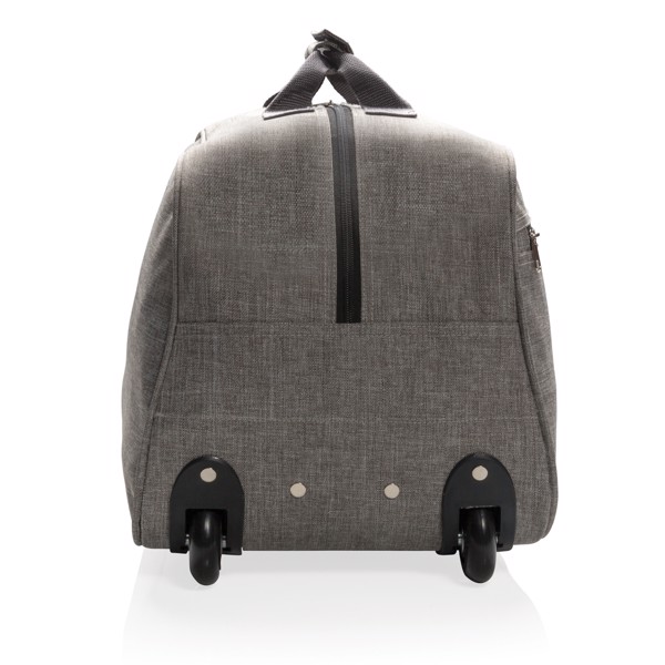 Xd Collection trolley bag, polyester, 55x26x28 cm - Grey
