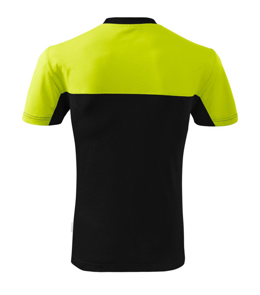 Tričko Unisex Rimeck® Colormix - Limetková / S