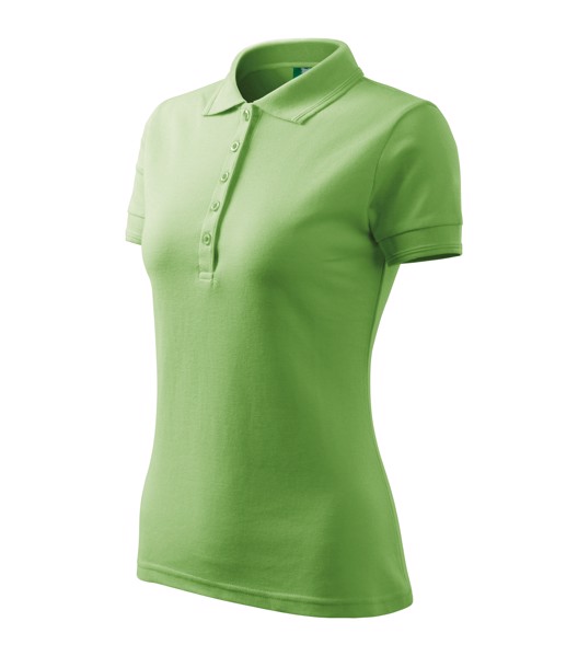 Polo Shirt Women’s Malfini Pique Polo - Grass Green / XS