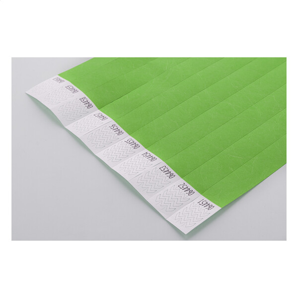 Tyvek Wristbands (10 Pcs) Wristvek - Green