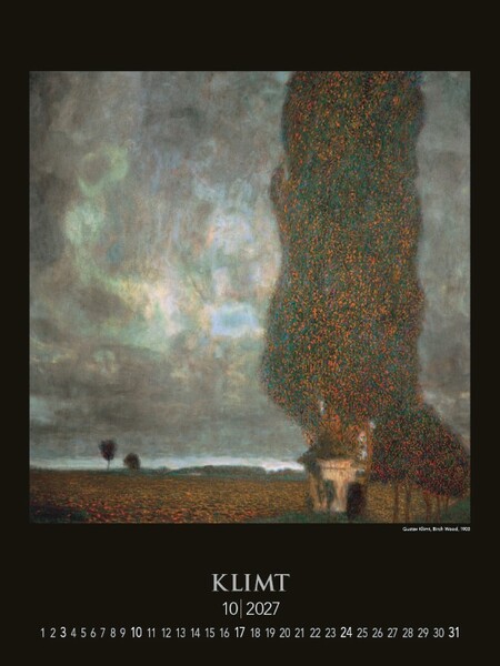 Nástenný Kalendár Gustav Klimt 2027