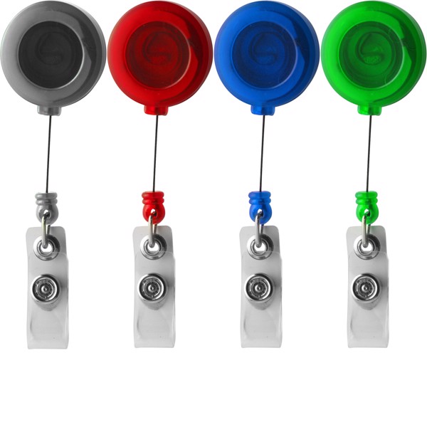 Porta-identificação ABS Eric - preto