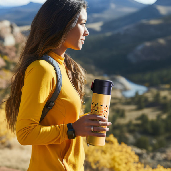 Thermal mug Meteor 320ml - Silver / Gray