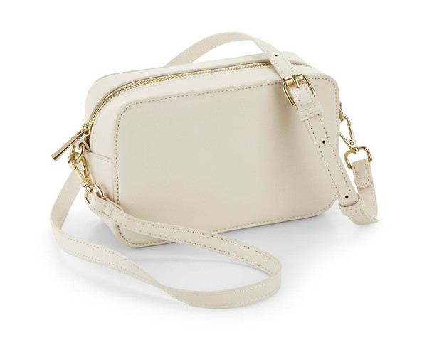 Boutique Structured Cross Body Bag - Oyster / ONE SIZE