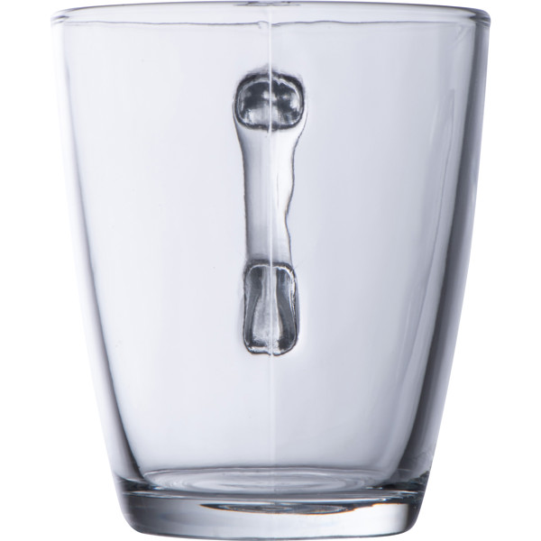 Glass cup, 320 ml SEWERYN - Transparent