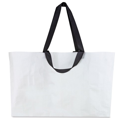 SAC EXTRA GRAND PP LAMINÉ “MERLIN” - Blanc