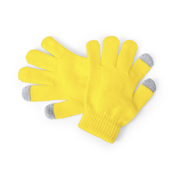 Gant Tactile Pigun - Jaune