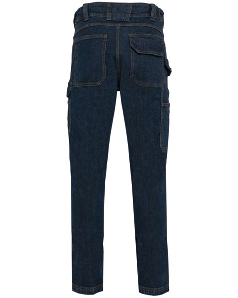 Men's Multipocket Denim Trousers - 36