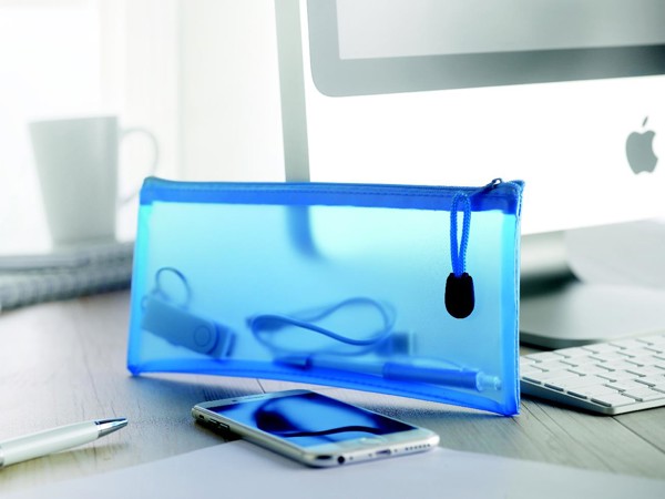 Astuccio in PVC Gran - Blu